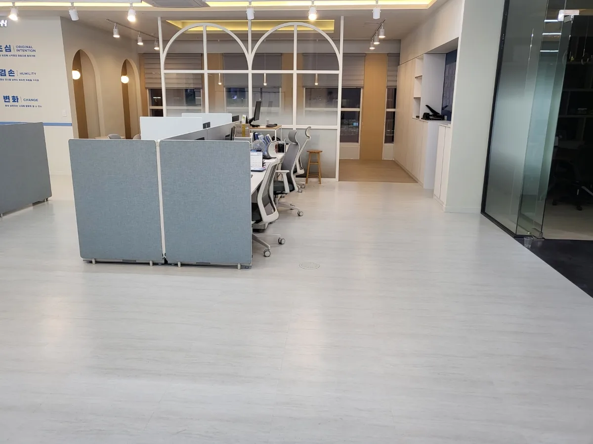 삼척시 가곡면 사업장 복도·대기 동선 야간 위생청소 사례 - 행진크린