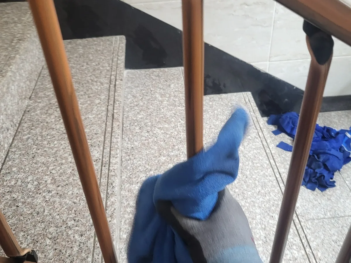 평창군 용평면 건물 난간·손잡이 위생청소 사례 - 행진크린